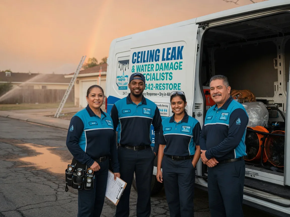 Ceiling Leak Cleanup company in Walnut Springs, TX